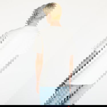 Majica CALVIN KLEIN Linear Quilted Tee Ivory Bela | J30J326149 YBI, 2