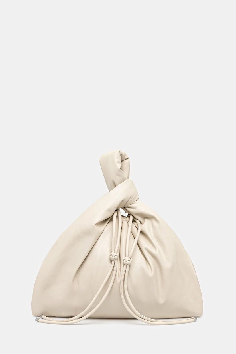 Torbica Nanushka Nanushka Jen Drawstring Large Bag Bež | NW25SSBG03893