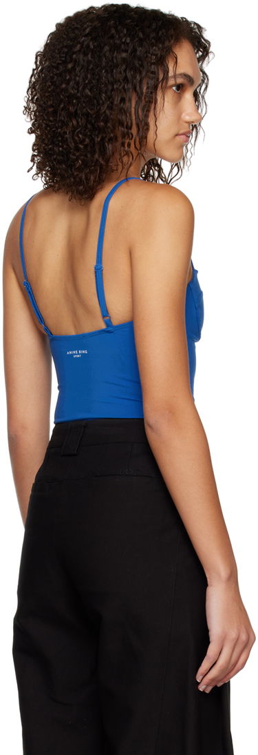 Bodi Anine Bing ANINE BING Via Bodysuit Modra | S-08-9265-430, 2