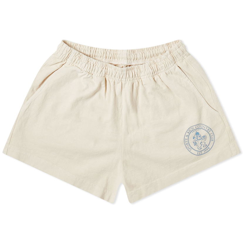 Kratke hlače Sporty & Rich Lion Crest Disco Shorts Bež | SH872CR
