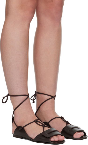 Oblačila LEMAIRE Lemaire Opanka Flat Sandals Rjava | FO0169 LL0043, 3