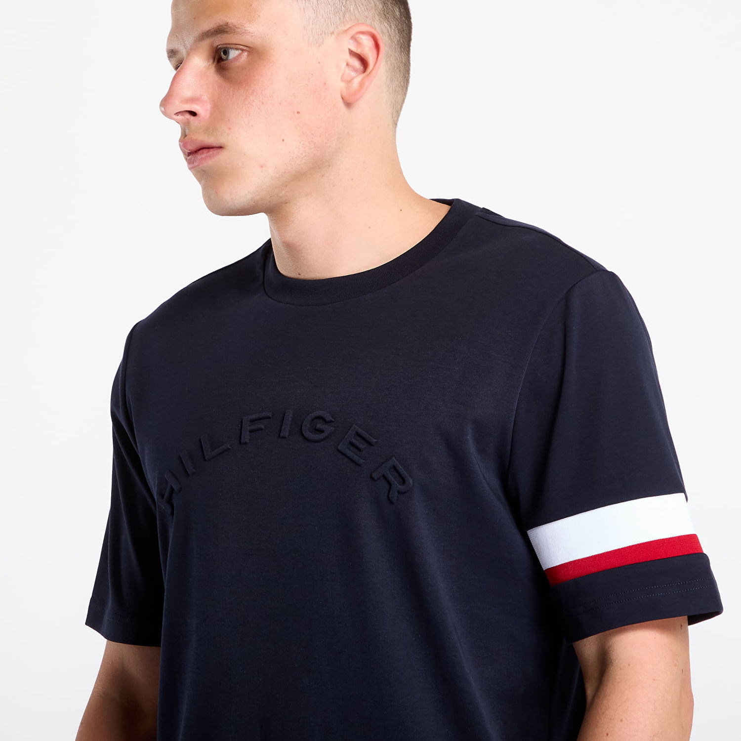Majica Tommy Hilfiger T-shirt Rwb Insert Tee Desert Sky Mornarica | MW0MW40018-DW5, 1