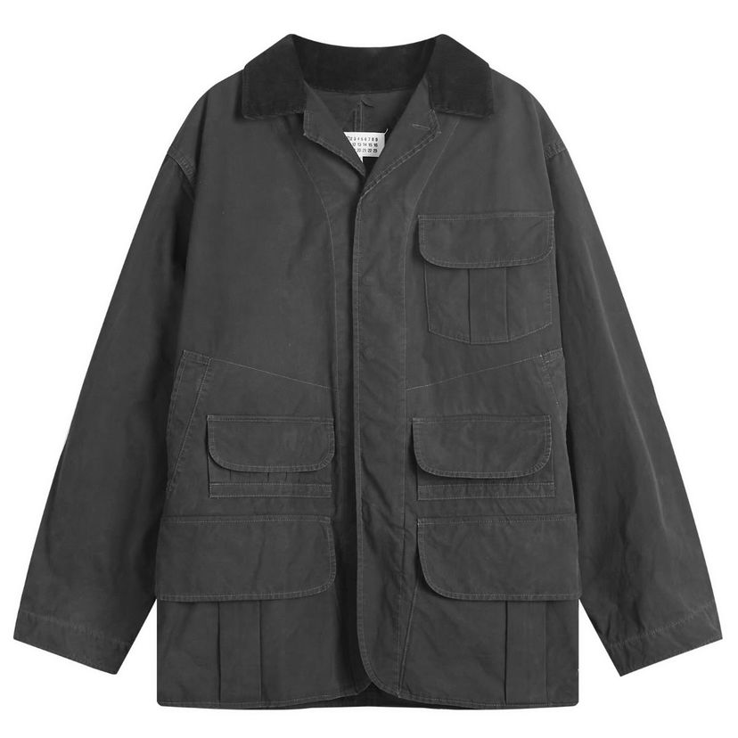 Jakna Maison Margiela Hunting Jacket Črna | S50AM0627-M35208-900