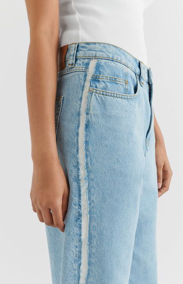 Kavbojke AXEL ARIGATO Studio Stripe Jeans Modra | A2108002, 5