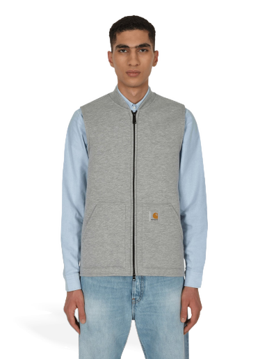 Telovnik Carhartt WIP Vest with Zip Closure Siva | I030621 0GK.XX