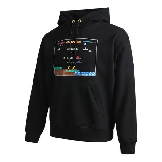 Pulover Converse Video Game Graphic Hoodie Črna | 10022413-A01
