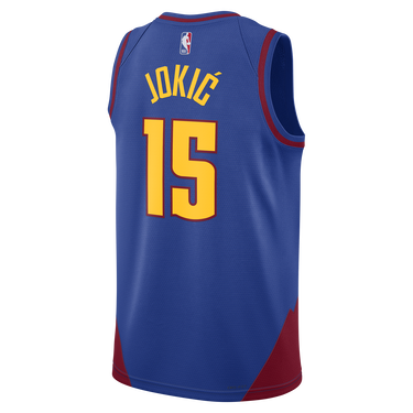 Dres Jordan Dri-FIT NBA Denver Nuggets Statement Edition 2022 Swingman Jersey Mornarica | DO9524-496, 3