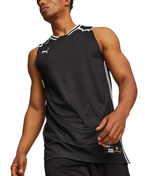 Dres Puma Hoops Team Game Jersey Črna | 676628-01