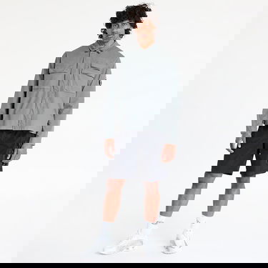 Srajce C.P. Company C.P. Company Organic Gabardine Utility Lens Shirt Siva | 18CMSH128A110143G-935, 4