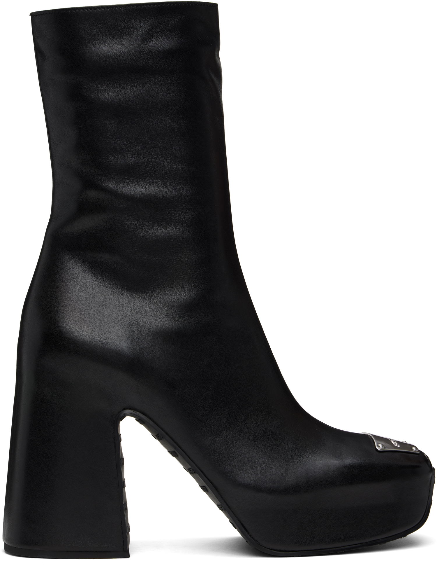 Superge in čevlji MISBHV Platform Boots Črna | 321EX907, 0