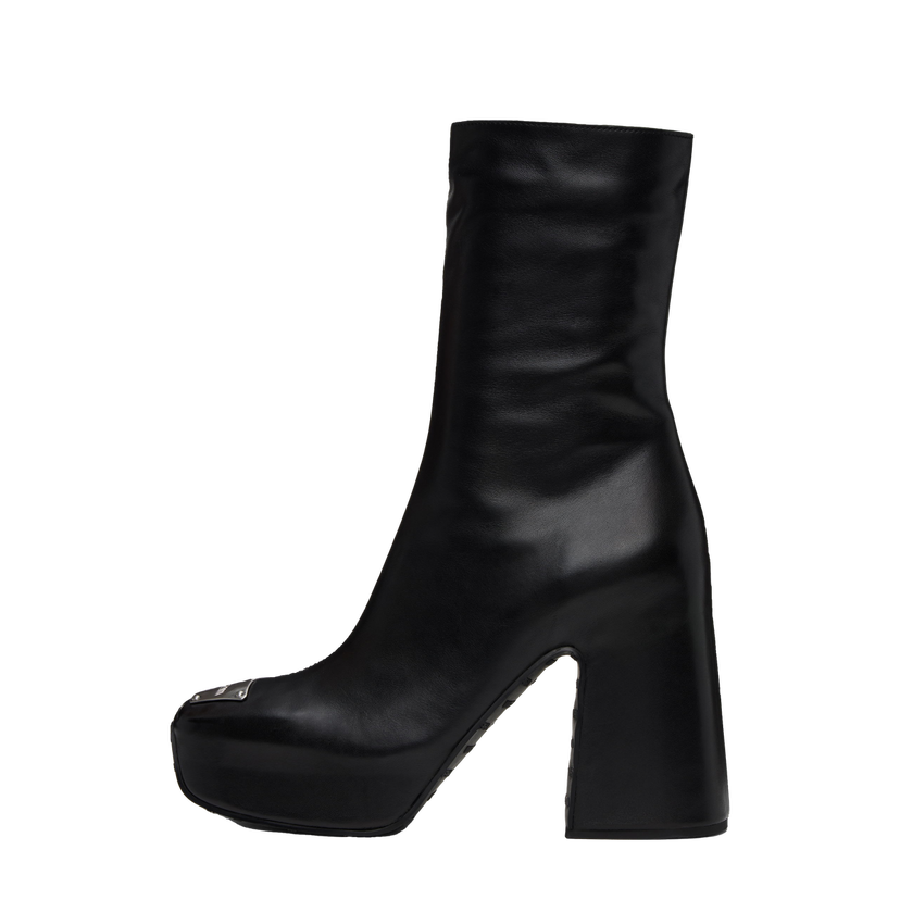 Superge in čevlji MISBHV Platform Boots Črna | 321EX907
