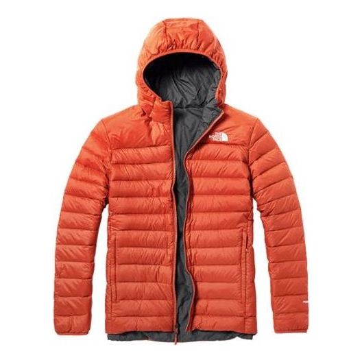 Puhovka The North Face Summit Series Down Jacket Oranžna | 3KTE-BDN