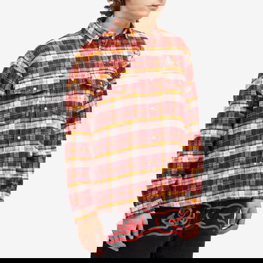 Srajce BBC IceCream ICECREAM Flannel Overshirt Rdeča | IC24319-RD, 2