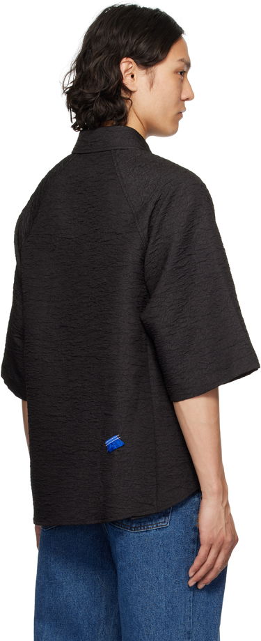 Srajce ADER ERROR ADER error Product. 53 Textured Short Sleeve Shirt Črna | BO01SSSH0201BK, 2