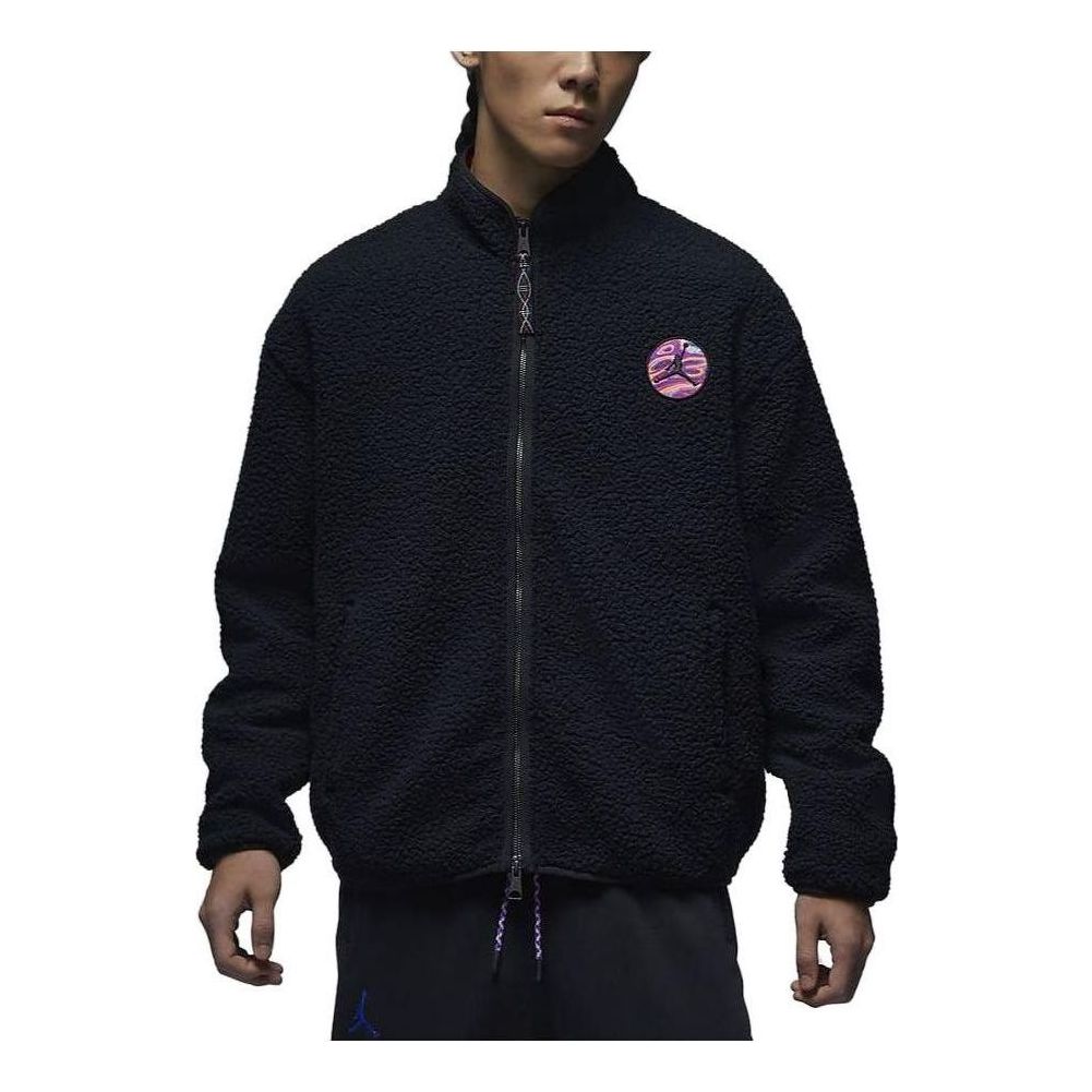 Pleteni pulover Jordan Fearless Full-Zip Winter Jacket Črna | FV4017-010, 0