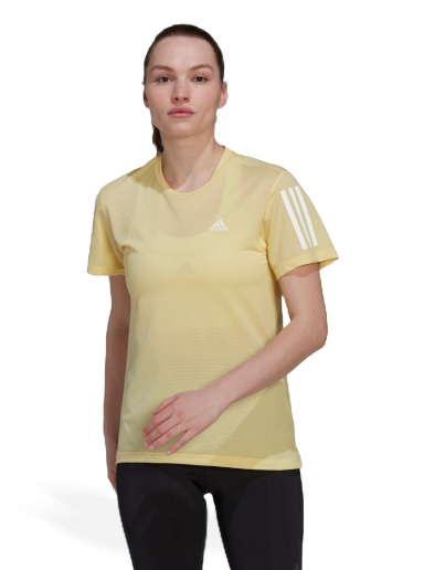Majica adidas Originals Own the Run Cooler Rumena | HL1484