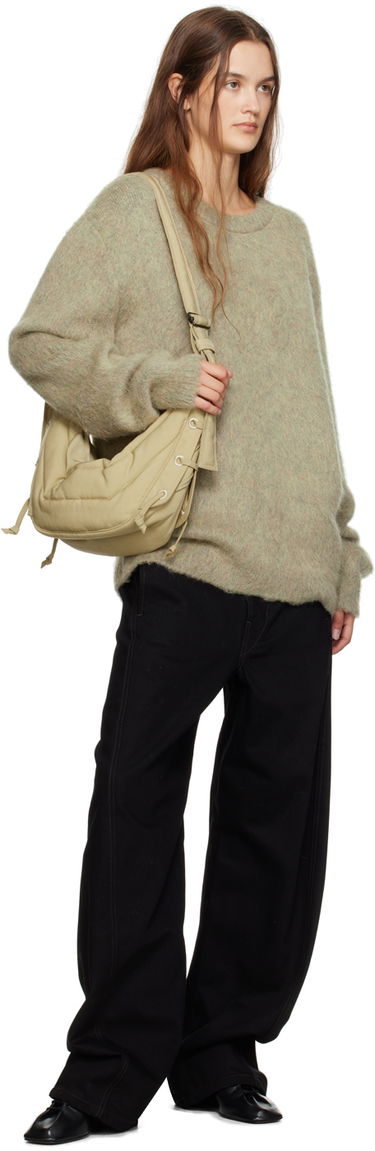 Torba za čez ramo LEMAIRE Small Soft Game Shoulder Bag Zelena | BG293 LF1330, 3
