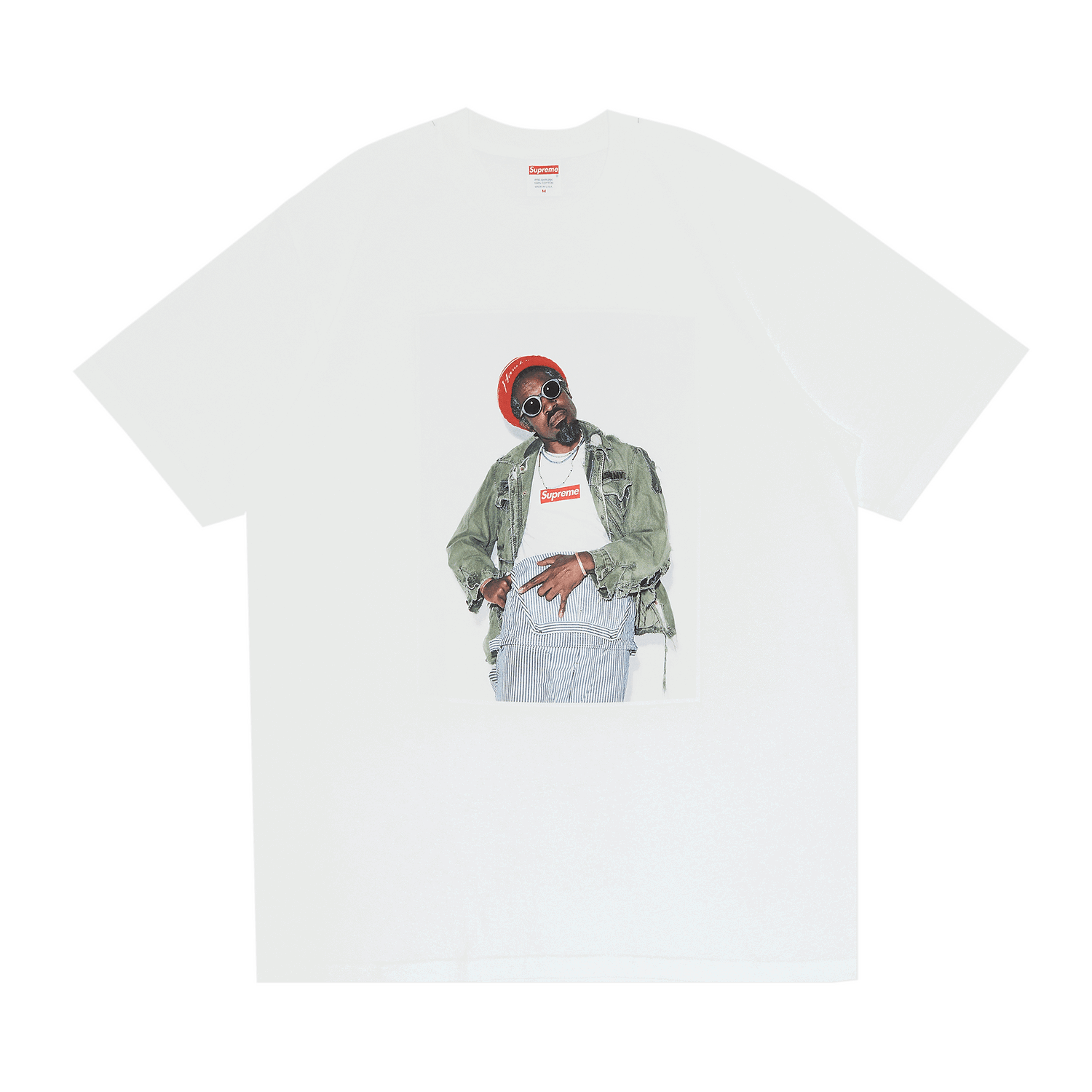 Majica Supreme André 3000 Tee Bela | FW22T51 WHITE, 0