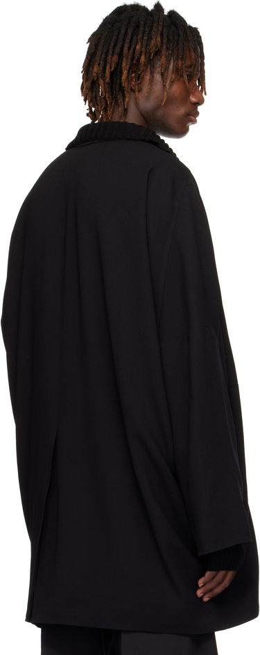 Plašči Rick Owens Rick Owens Oversized Arrowhead Jacket Črna | RU01E5751 WA, 2
