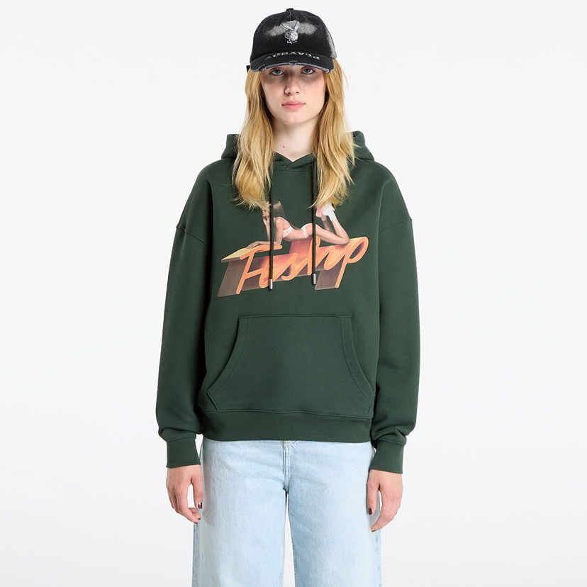Pulover Footshop Playboy x FTSHP Hoodie UNISEX Green Zelena | FTSHP_508