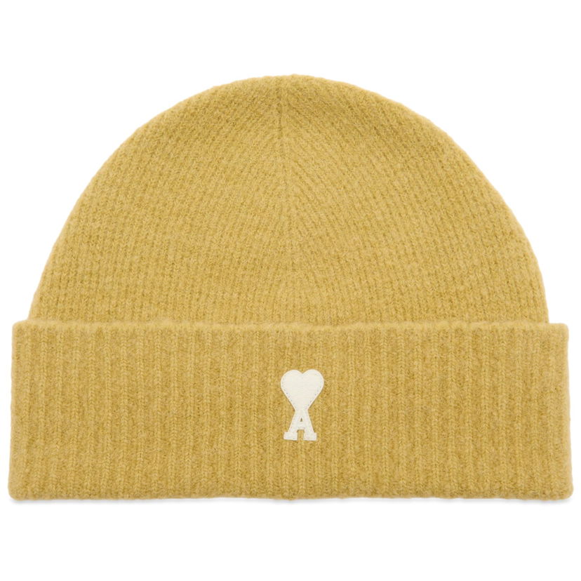 Beanie AMI AMI Paris Alpaca Knit Beanie Rumena | H25UBO005-KN0135-3993H25