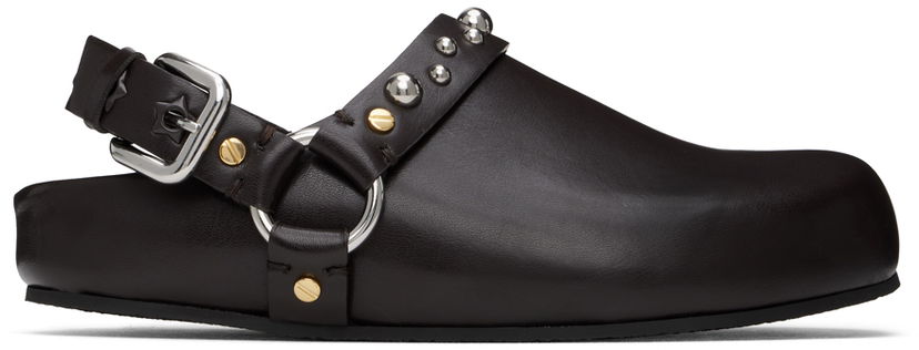 Oblačila Stella McCartney Stella McCartney Elyse Studded Clogs Črna | 810444AP0250
