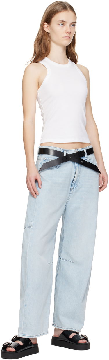 Pasovi rag & bone rag & bone Zoe Leather Wrap Belt Črna | WJW24HB1016LE16, 2