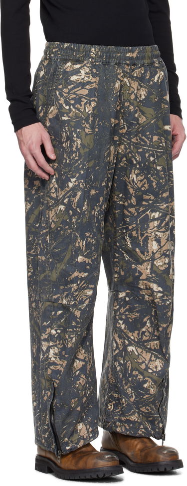 Hlače Diesel Diesel P-Lint Camo Print Trousers Zelena | A16667-0ABCG-5AFA, 1