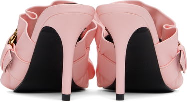 Nega čevljev Versace Versace Jeans Couture Baroque Buckle Emily Mules Roza | E78VA3S70_E71570, 1