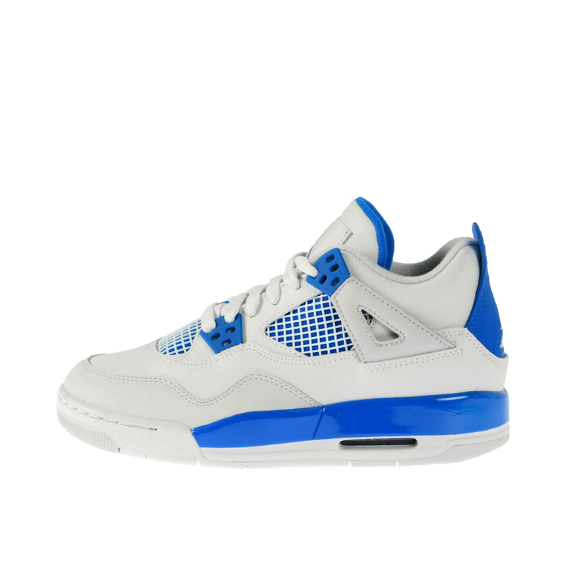 Superge in čevlji Jordan Jordan 4 Retro Military Blue Bela | 408452-105