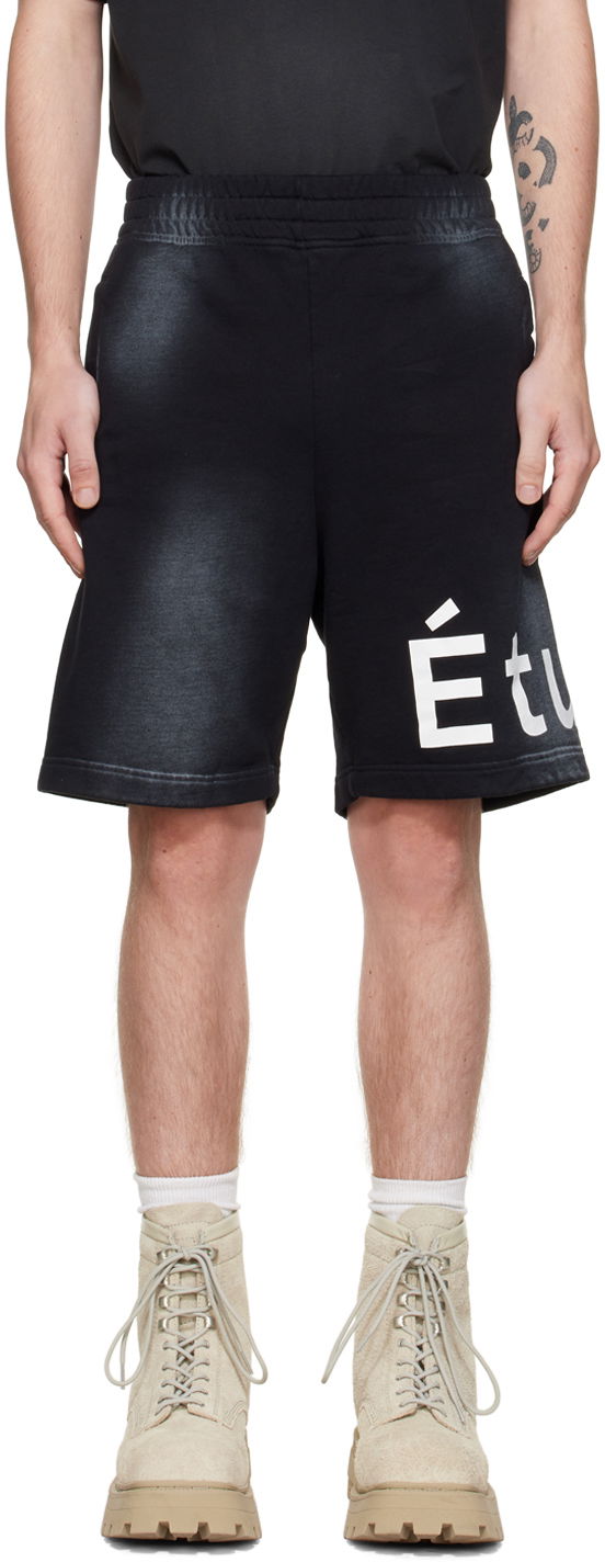 Kratke hlače Études Exclusive Tempera Black Shorts Črna | H22MX400OC17BK