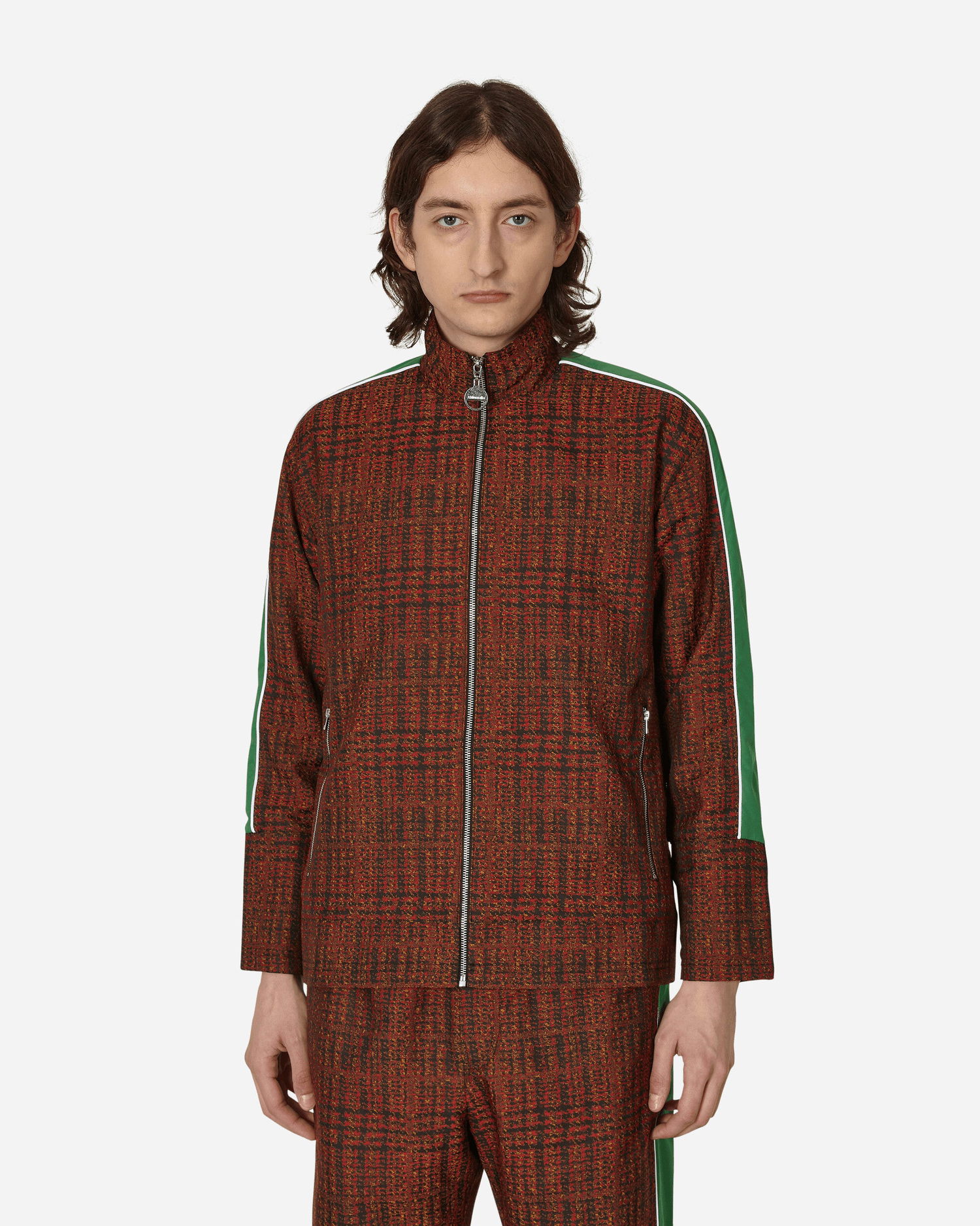 Jakna Ahluwalia Blitta Track Top Jacket Bordo | M-AHLU-TO001-SS23-FA90 BK, 0