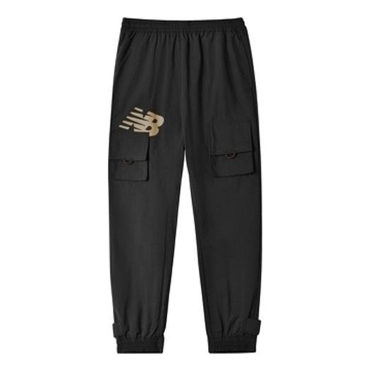 Cargo hlače New Balance Streetwear Cargo Pants Črna | AMP12350-BK