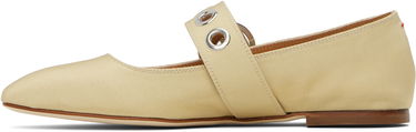 Nega čevljev Aeyde Aeyde Uma Eyelet Mary-Jane Ballerina Flats Bež | A11-FL-RKLS08FL159-SS25-957-069, 2