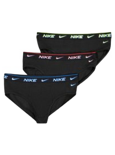 Spodnje perilo in nogavice Nike Everyday Briefs 3-pack Črna | 0000KE1006