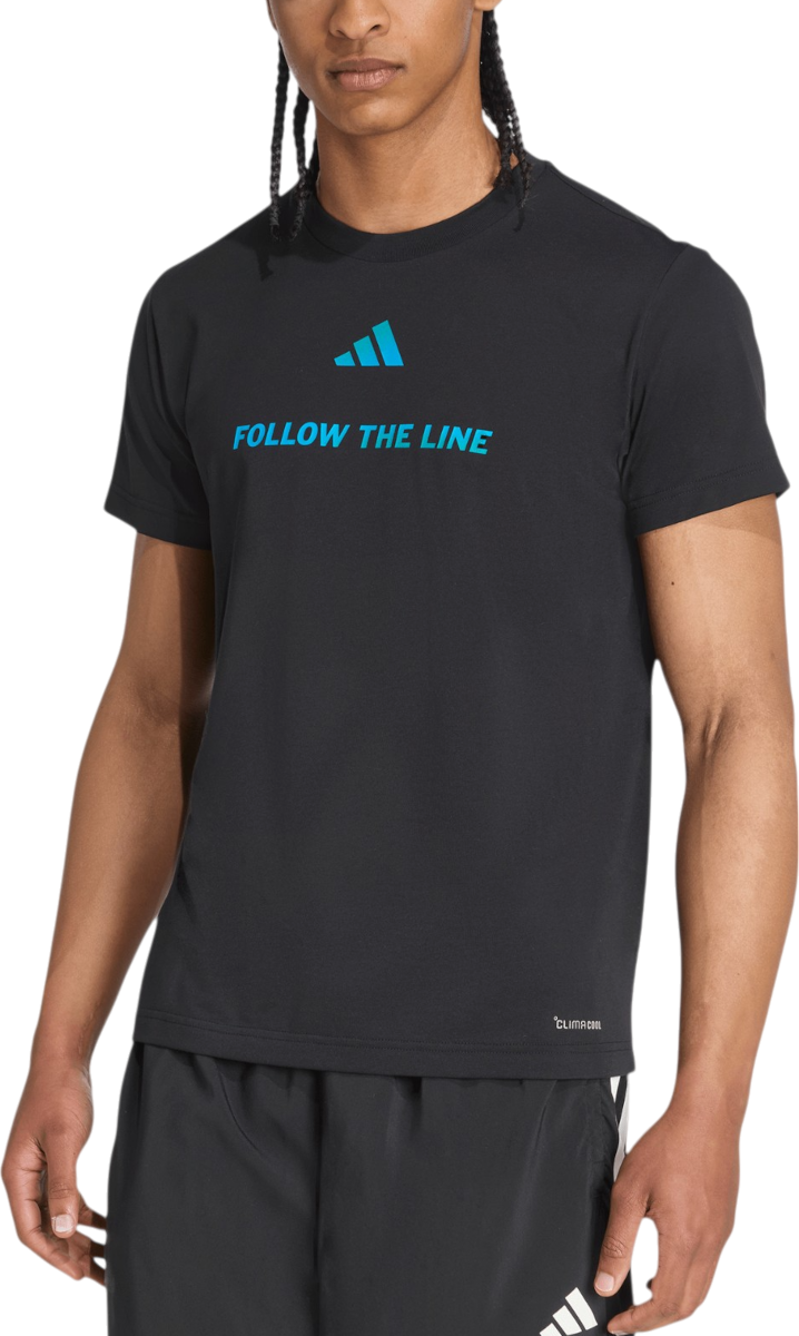 Majica adidas Originals Follow the Line T-Shirt Črna | jx3181