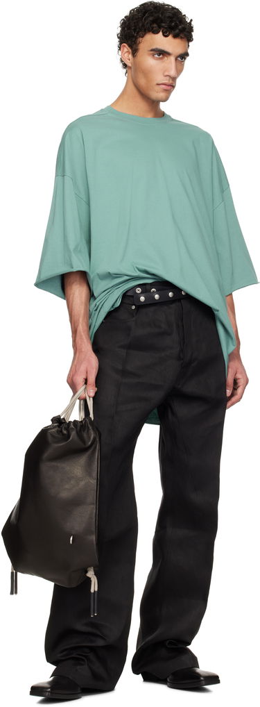 Gymsack Rick Owens Rick Owens Hollywood Drawstring Backpack Črna | RA01E0675 LCN, 3