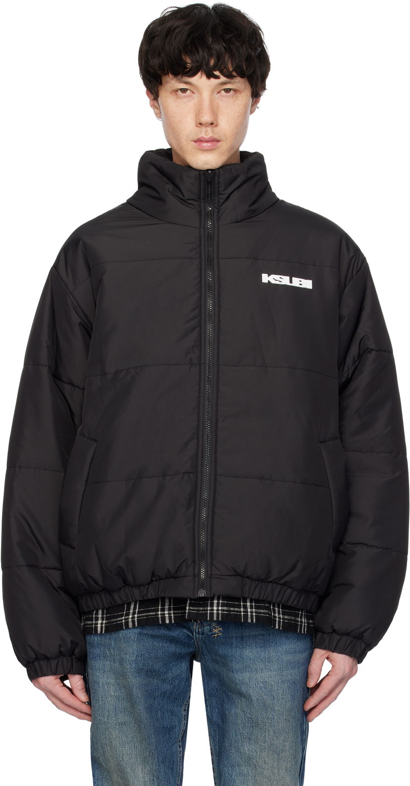 Puhovka Ksubi Sott Reversible Puffer Jacket Črna | MPS25JK003
