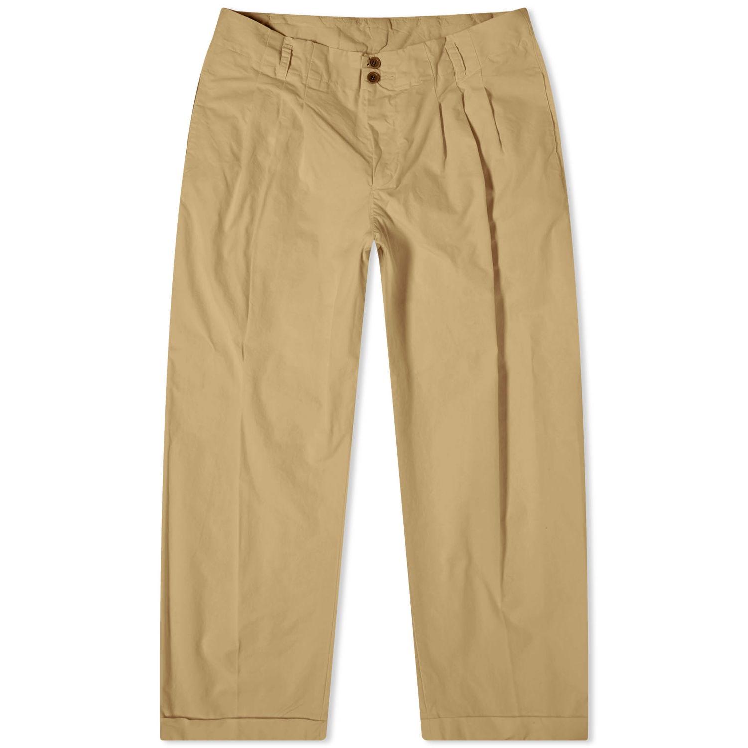 Hlače YMC Keaton Trousers Bež | Q4AZG-20, 1