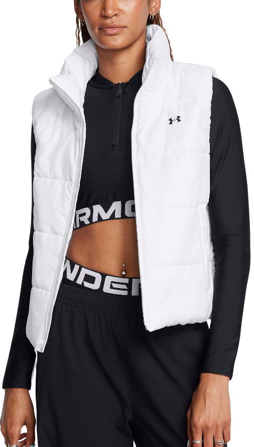 Telovnik Under Armour Lightweight Insulated Puffer Vest Bela | 1389184-100