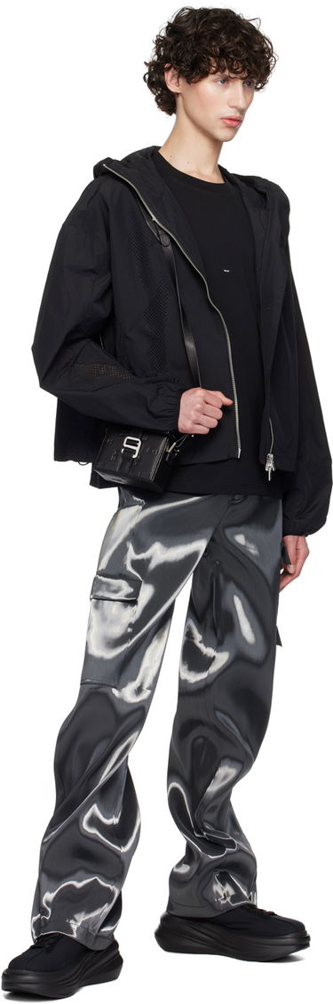 Vetrovka HELIOT EMIL Windbreaker Jacket With Detachable Sling Črna | PREAW24_M_02_127_BLK01, 4