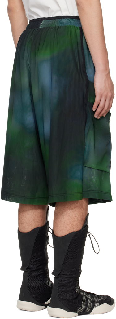 Kratke hlače Y-3 Y-3 Allover Print Mesh Shorts Zelena | JL8302, 2