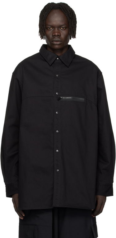 Srajce Y-3 Y-3 UT Twill Overshirt Črna | JW4620, 0