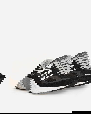 Superge in čevlji New Balance 990v6 MiUSA Black Grey White (Women's) Črna | W990BK6, 4