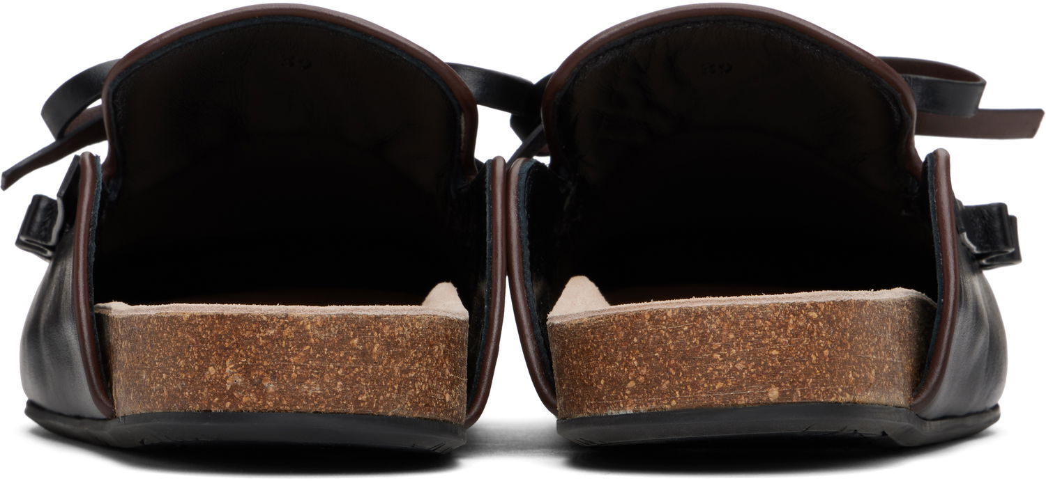 Modni dodatki JW Anderson JW Anderson Ruffle Slip-on Loafers Črna | LF0069-LA0323, 1