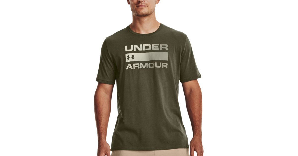 Majica Under Armour Team Issue Wordmark Zelena | 1329582-390, 1