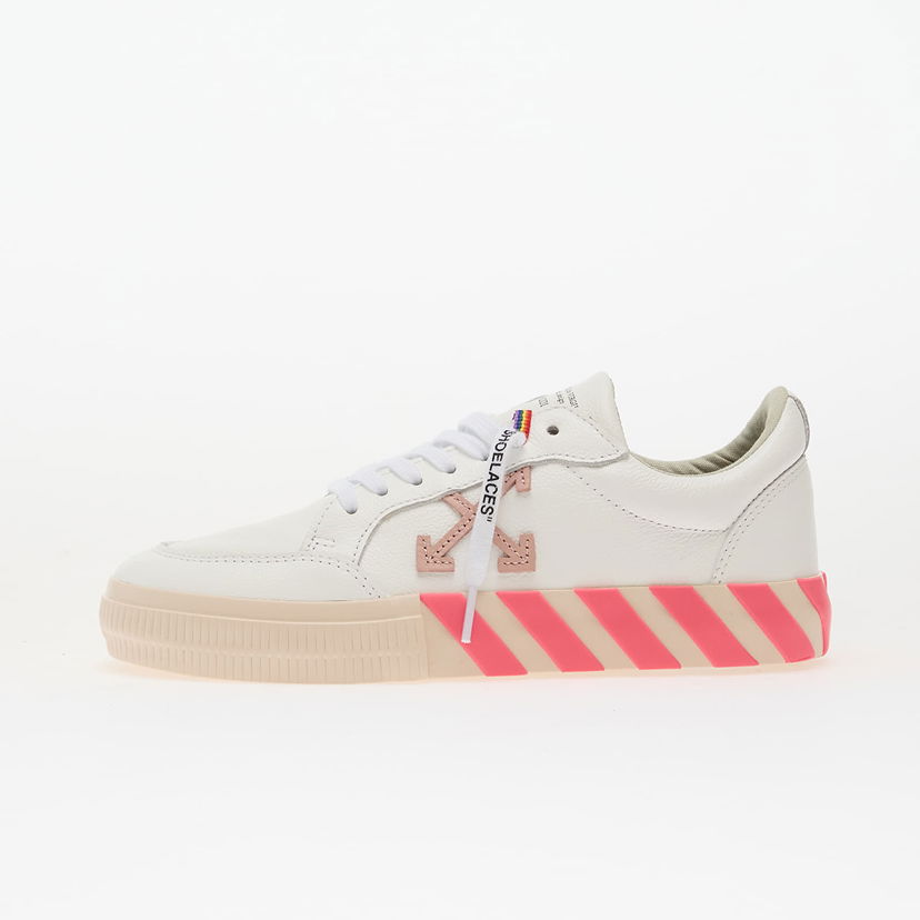 Superge in čevlji Off-White Low Vulcanized Leather EUR 34 Bela | OGIA001F25LEA003013B