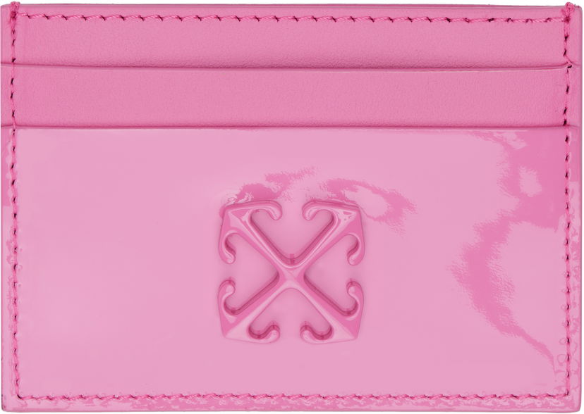 Denarnica Off-White Card Holder Roza | OWND035F24LEA0013B00