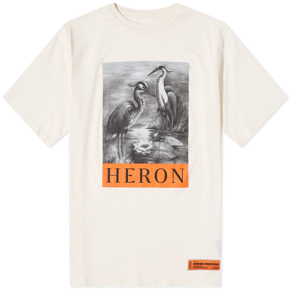 Majica HERON PRESTON Oversized Tee Bela | HMAA026C99JER0010110, 0