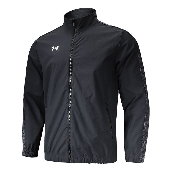 Vetrovka Under Armour Sportstyle Woven Full Zip Jacket Črna | 22500401-001
